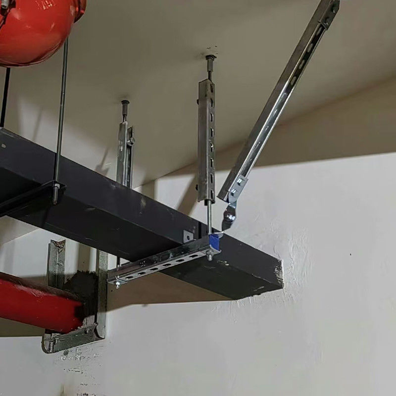 Las piezas de soporte de frenado sísmico de línea B galvanizadas resistentes a la corrosión