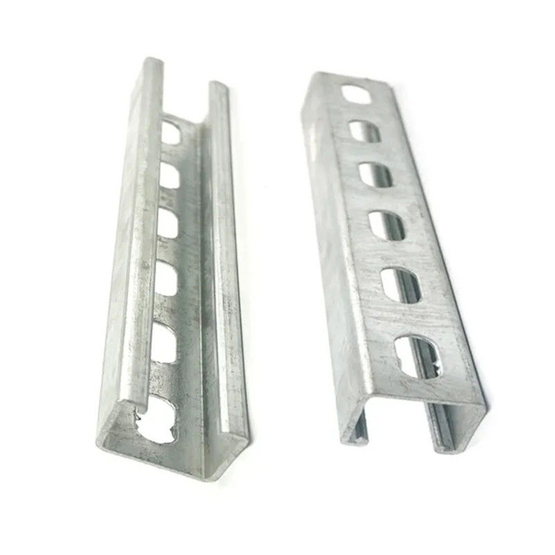Resistente al calor con ranuras 304SS de acero inoxidable Unistrut 10 Ft 8 Ft 6.5ft canal U