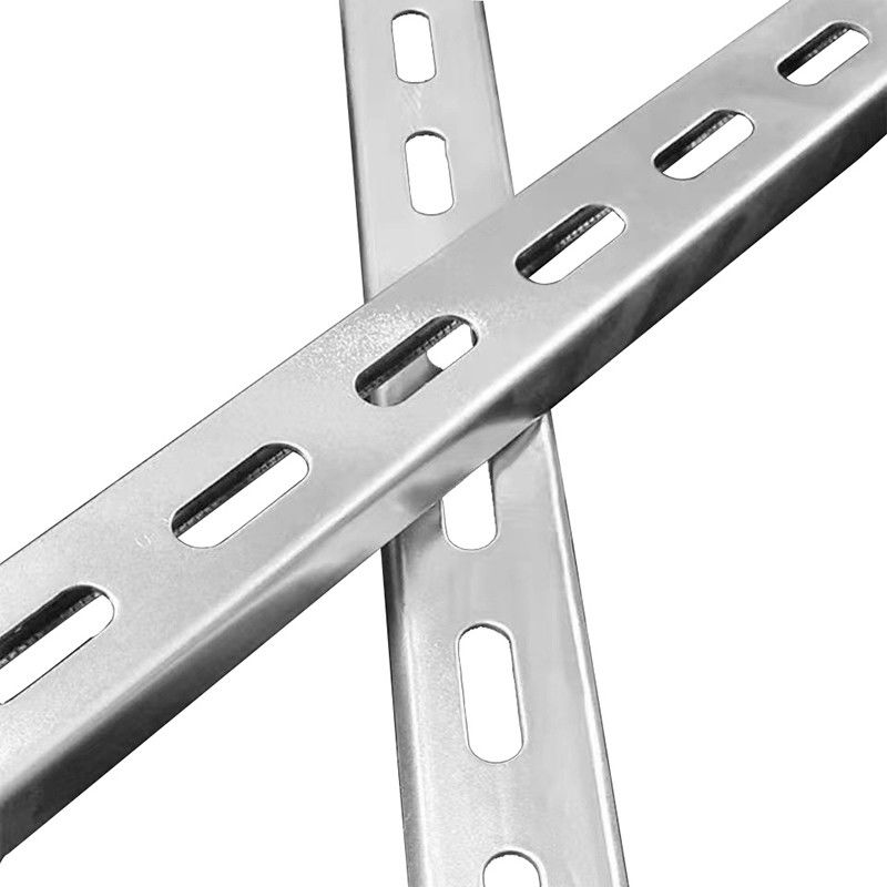 Extrusión de canal de soporte anodizado C de 41x41 4 mm para soporte estructural