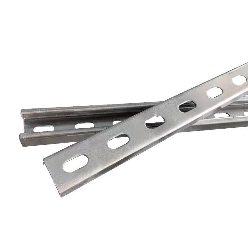 Anodizado de aluminio unistrut canal 100 x 50 U de forma a prueba de corrosión