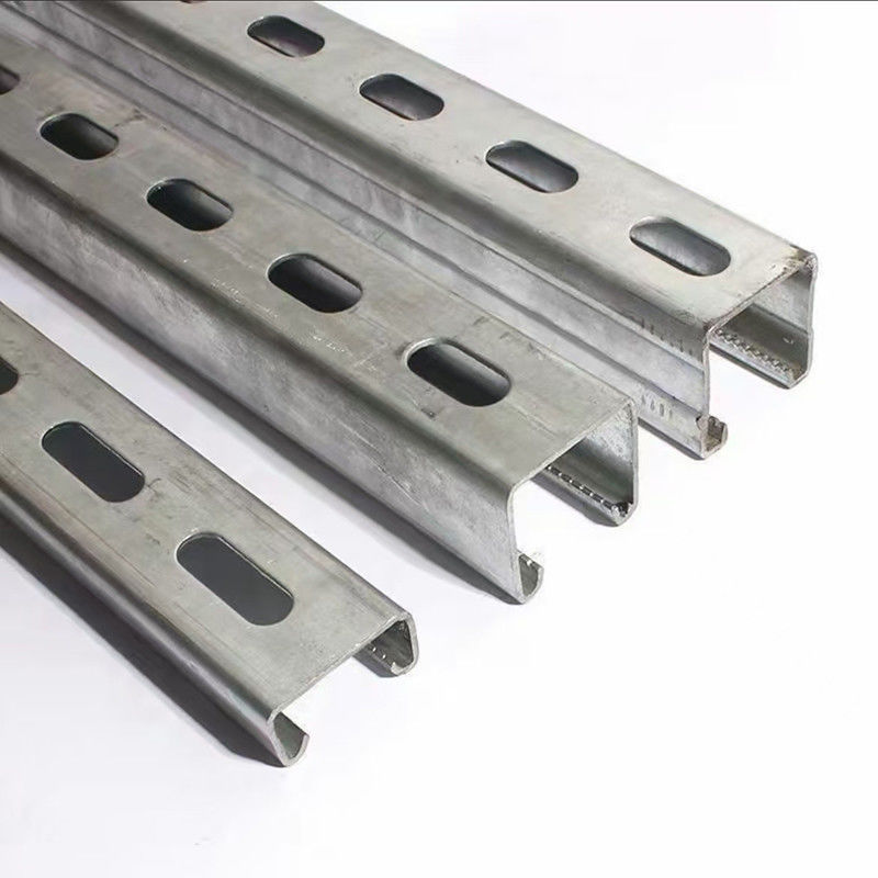 Cable de aluminio de aleación de aluminio resistente a la corrosión P1326 Unistrut con ranura C 41 X 21