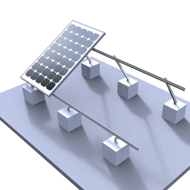 Montado en el techo Panel solar de apoyo fotovoltaico soporte en forma de Z para autocaravana de techo de azulejos