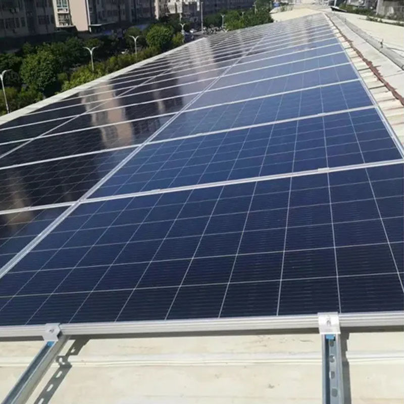 Acero inoxidable soporte fotovoltaico soporte fotovoltaico ajustable panel solar montaje resistente a la corrosión